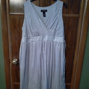 Lane Bryant Silver/Grey dress
